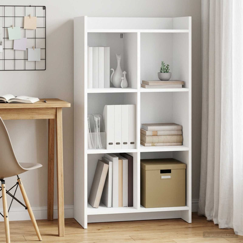 Bibliotecă Alb 59 x 30 x 111 cm Lemn prelucrat