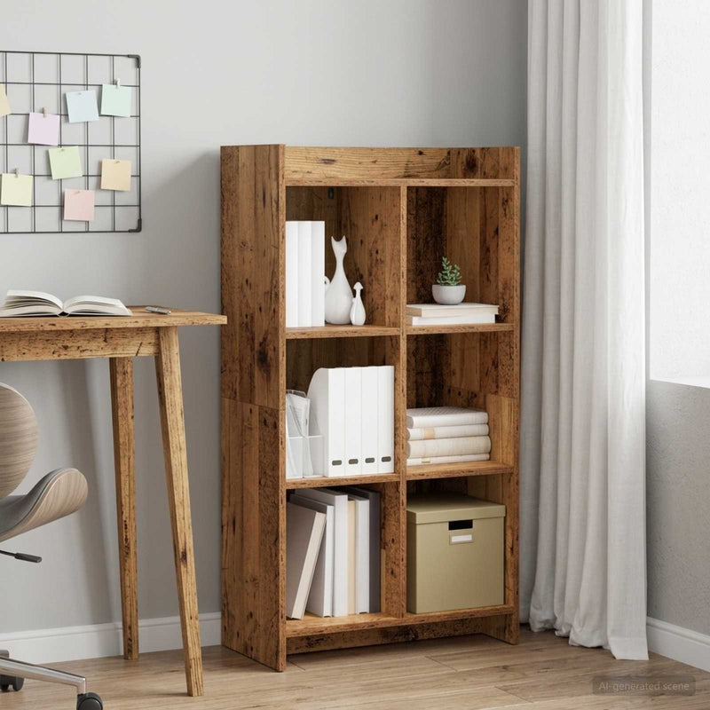 Bibliotecă Lemn vechi 59 x 30 x 111 cm Lemn prelucrat