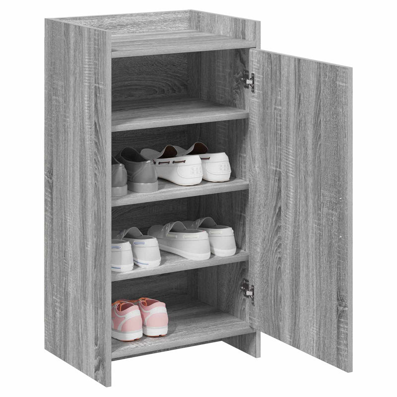 Dulap pentru pantofi Sonoma gri 48 x 36 x 92 cm Lemn prelucrat