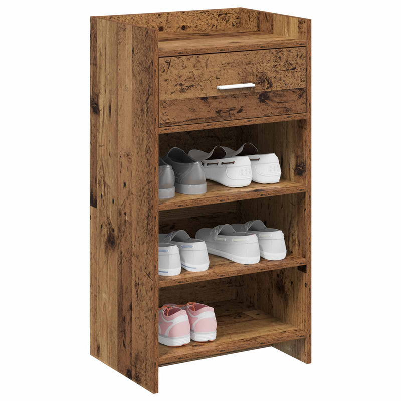 Dulap pentru pantofi Lemn vechi 48 x 36 x 92 cm Lemn prelucrat