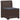 Sofa de grădină cu 3 locuri, cu perne, aspect de rattan PP Maro