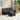 Sofa de grădină cu 3 locuri, cu perne, aspect de rattan PP