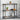 Unitate de rafturi 3 niveluri 100 x 40 x 96 cm PP Gri deschis