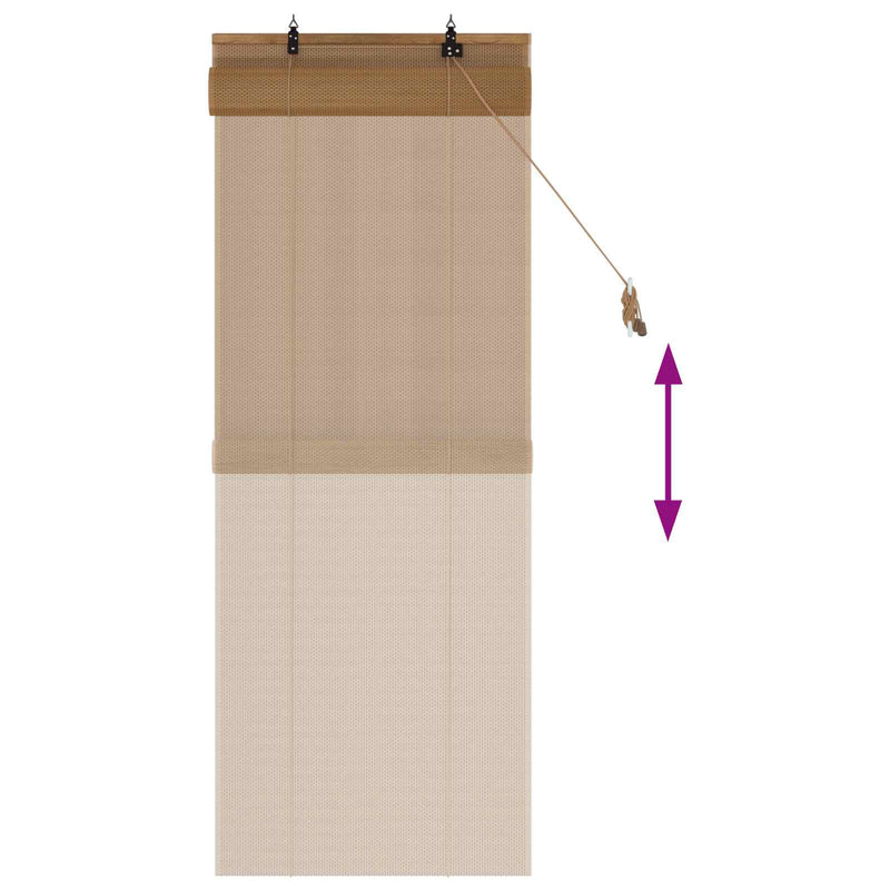 Rulou textil Maro 50 x 160 cm Bambus