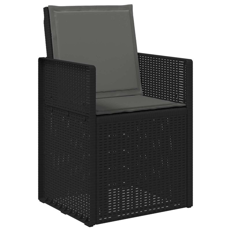 Set de masă pentru grădină 3 buc. Antracit PP