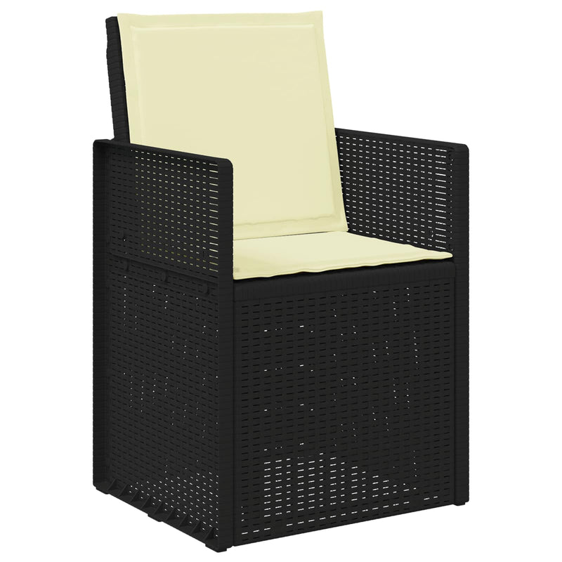 Set de masă pentru grădină 5 buc. Antracit și crem PP