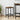 Scaun de bar Stejar fumuriu 40 x 32 x 64 cm Lemn prelucrat