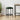 Scaun de bar Verde închis 40 x 32 x 64 cm Lemn prelucrat