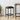 Scaun de bar Gri taupe 40 x 32 x 64 cm Lemn prelucrat