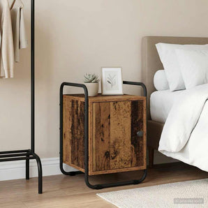 Dulap de noapte Lemn vechi 35 x 36,5 x 50 cm Lemn prelucrat