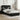Cadru de pat cu depozitare Negru 90 x 190 cm Lemn prelucrat