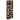 Dulap pentru CD-uri 2 buc. Stejar fumuriu 33 x 23,5 x 175 cm