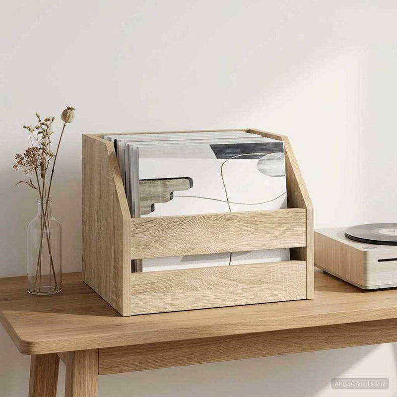 Cutie pentru albume de vinil Stejar Sonoma 38 x 30 x 29 cm
