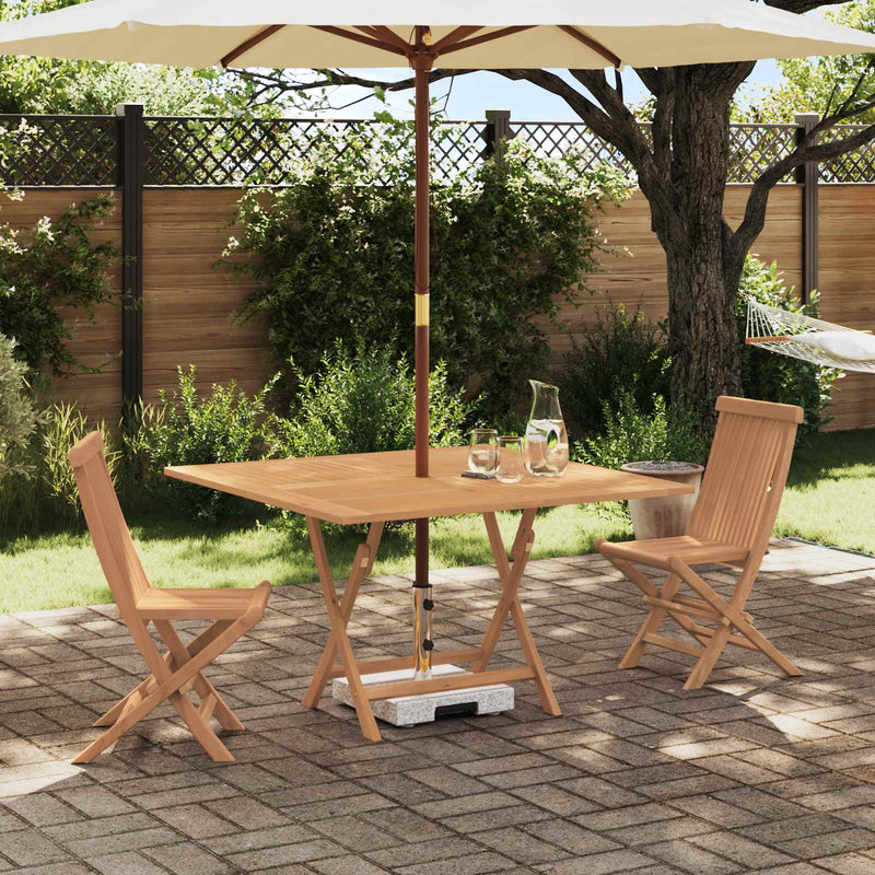 Set Bistro de Grădină 3 buc. natural Lemn solid de tec