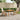 Set de dining pentru grădină, 3 piese natural