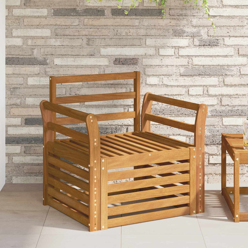 Set de canapele de exterior Lemn Solid de Acacia