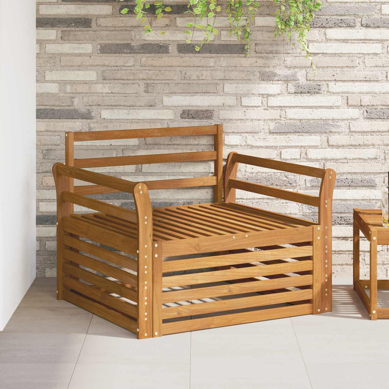 2 buc. Canapea de exterior natural