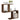 Raft de perete Lemn vechi 60 x 12 x 50,5 cm Lemn prelucrat
