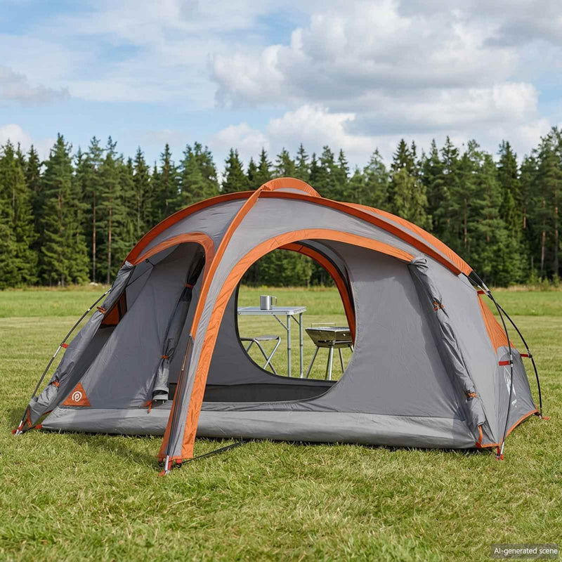 Cort de trekking cu prelată rezistent la apă 2 persoană