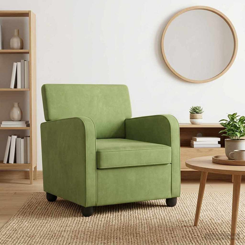 Fotoliu Verde deschis Catifea