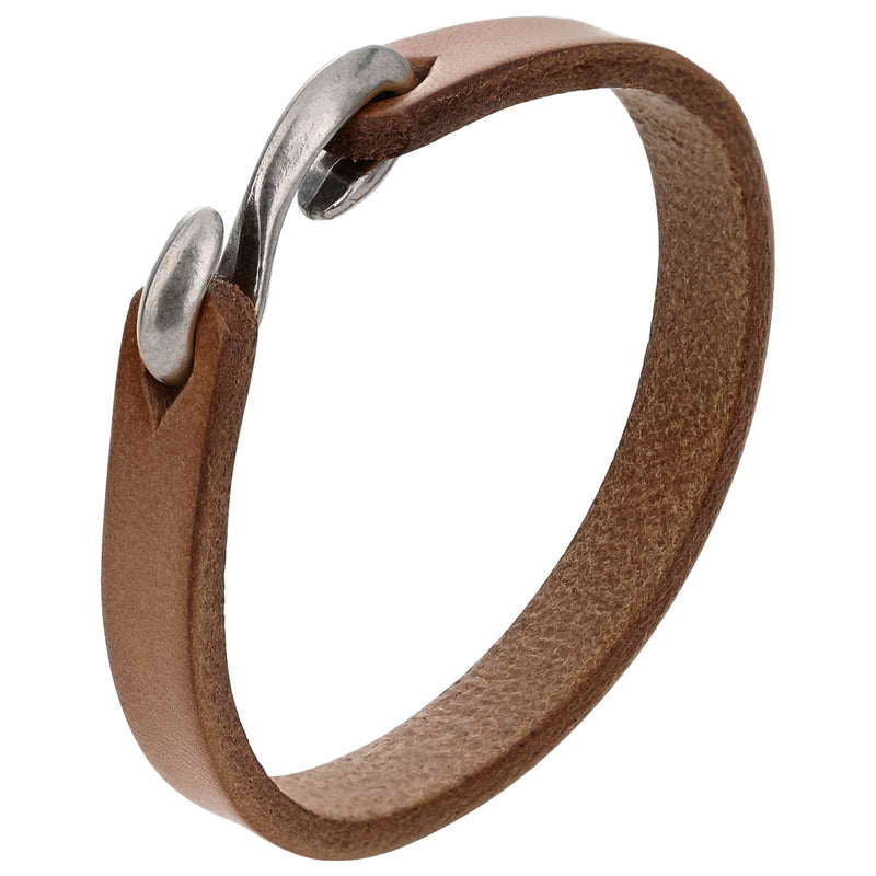 Curea Din Piele 1 Maro 200 x 0,8 cm Piele