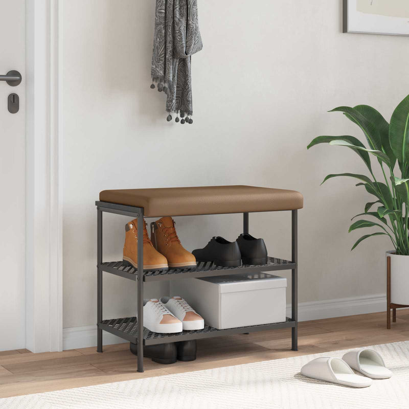 Perna pentru bancă Piele artificială Cappuccino Adâncime 35 cm