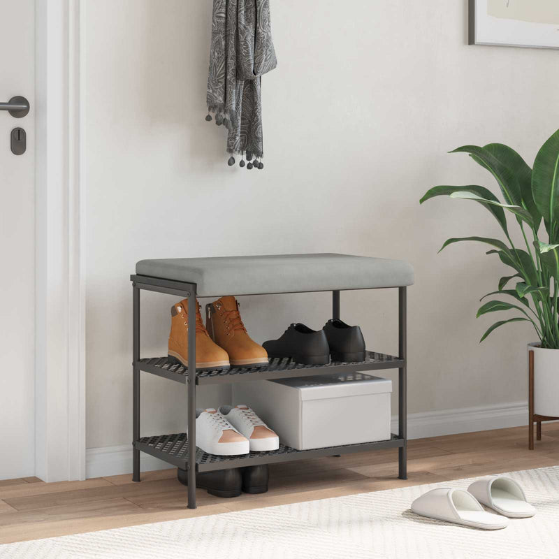 Perna pentru bancă Microfibră Gri deschis Adâncime 35 cm
