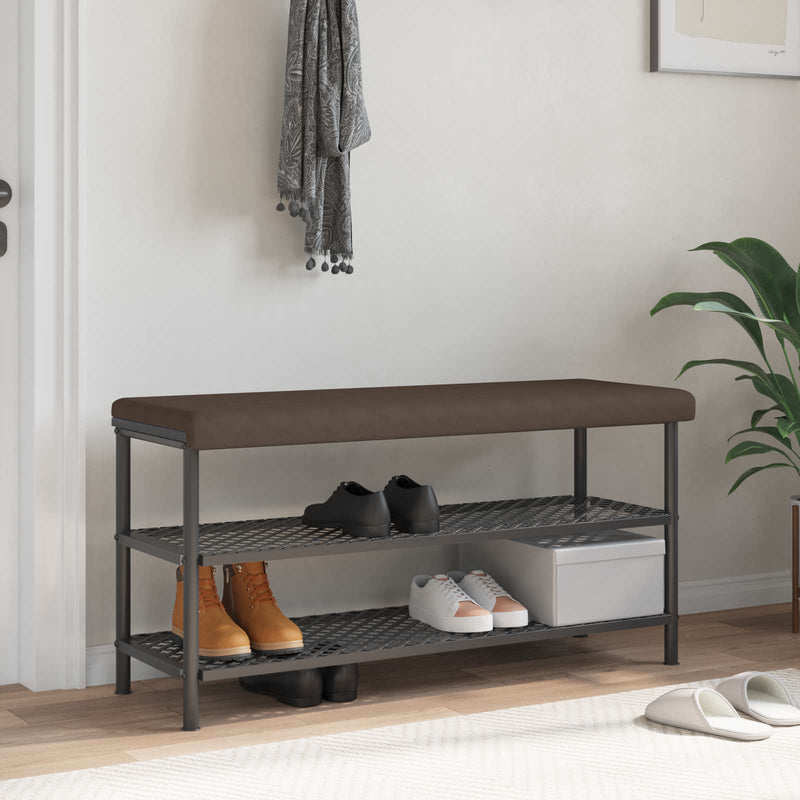 Perna pentru bancă Microfibră Maro Adâncime 35 cm