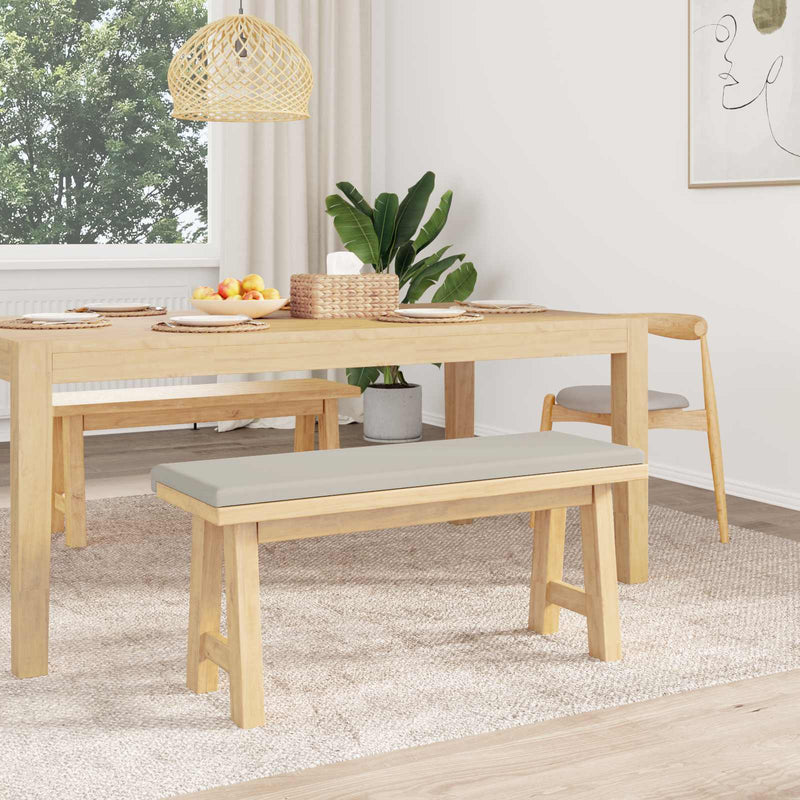 Perna pentru bancă Catifea Texturată Ovăz Adâncime 35 cm
