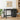 Set birou și cabinet mobil MOSS 2 buc. Gri