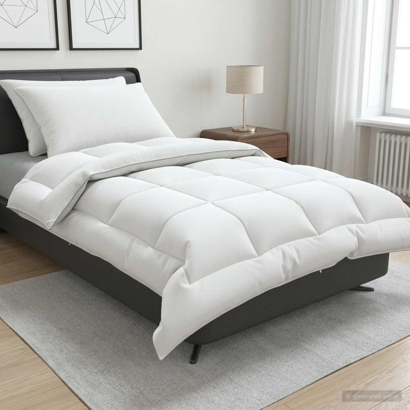 Set de plapumă și perne 3 buc. 155x220 cm 4 anotimpuri 350 GSM