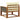 Canapea Medie pentru Exterior Lemn Solid de Acacia natural