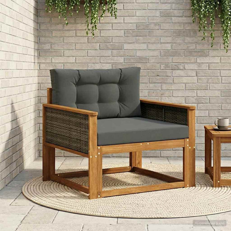 Canapea Medie pentru Exterior natural