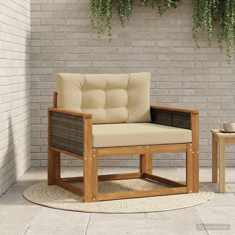 Canapea Medie pentru Exterior natural
