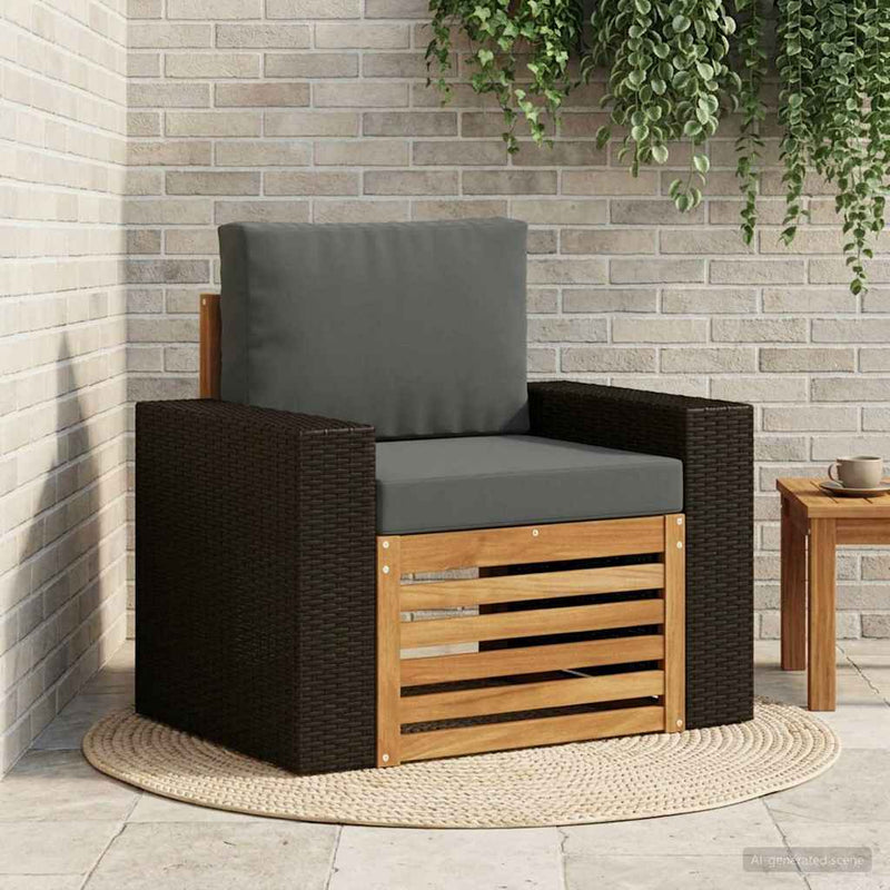 Canapea Medie pentru Exterior natural