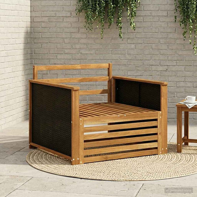 Canapea Medie pentru Exterior natural