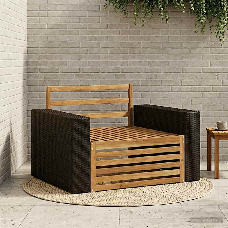 Canapea Medie pentru Exterior natural