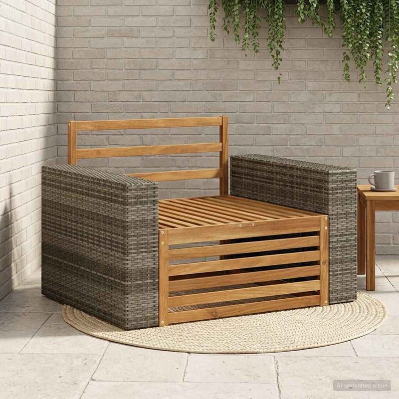 Canapea Medie pentru Exterior natural