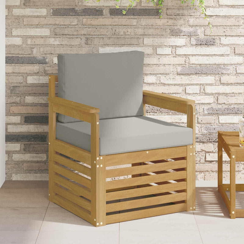 2 Bucată Set de canapele de exterior Poliester