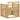 2 Bucată Set de canapele de exterior Lemn Solid de Acacia Alb