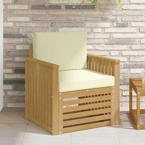 Set de canapele de exterior Poliester Alb