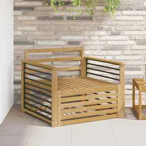 Canapea de exterior Lemn Solid de Acacia Alb