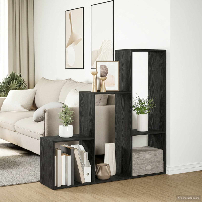 Bibliotecă Separator de Camera 123 x 29 x 123 cm Lemn prelucrat