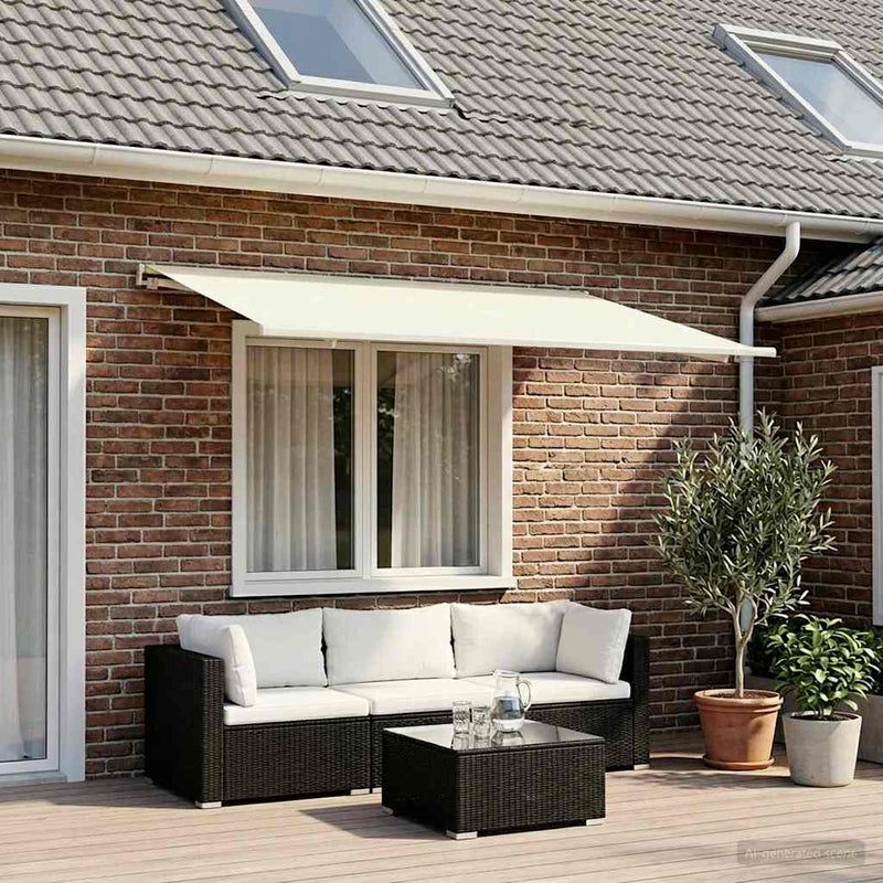 Material de înlocuire pentru copertină Crem 350 x 250 cm