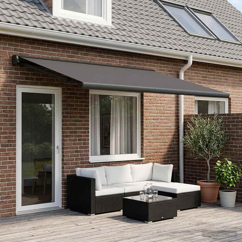 Material de înlocuire pentru copertină Antracit 600 × 300 cm