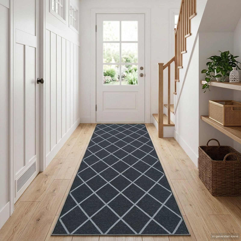 Covor Runner ORIZ 1150 gsm Model din plasă neagră