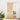Ușă glisantă 80 x 210 cm Lemn masiv de pin Natural și Alb