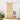 Ușă glisantă Natural și Alb 80 x 210 cm Lemn masiv de pin