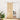 Ușă glisantă Natural și Alb 80 x 210 cm Lemn de Pin Solid