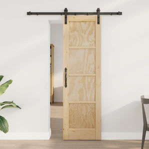 Ușă glisantă natural 61 x 198,5 cm Lemn masiv de pin